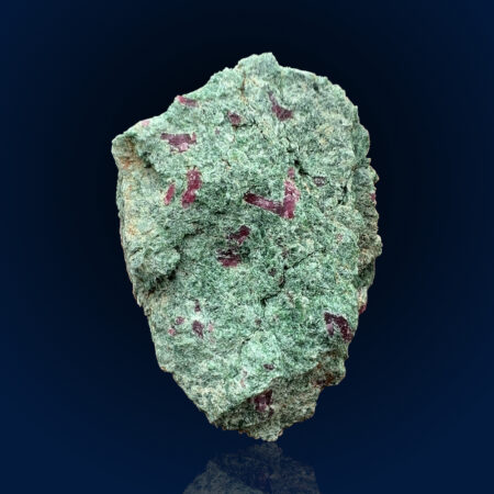 Ruby Corundum, Pargasite | Greece, Paranesti, Ruby occurrence