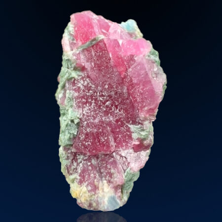Ruby Corundum, Pargasite, Kyanite | Greece, Paranesti, Ruby occurrence