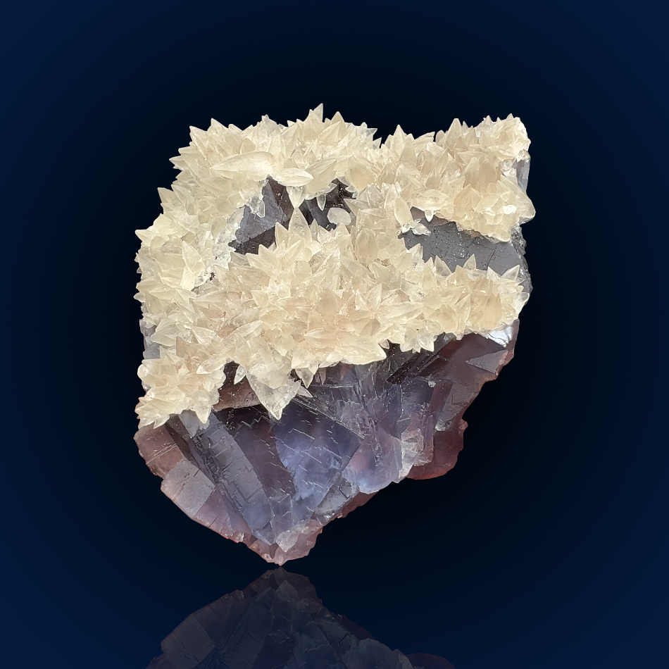 Fluorite, Calcite | Pakistan, Balochistan, Kharan