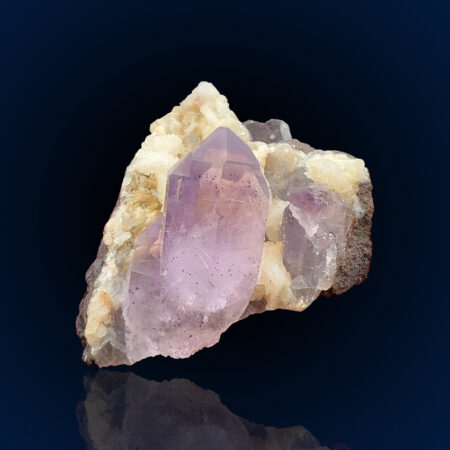 Amethyst Quartz, Dolomite | Namibia, Goboboseb