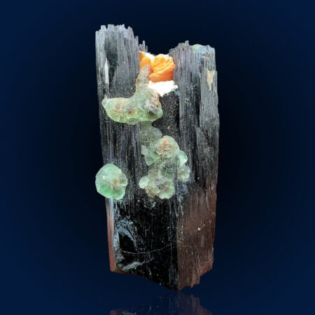 Schorl, Fluorite, Muscovite | Namibia, Erongo