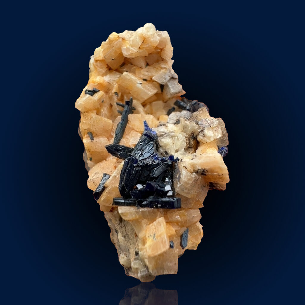 Azurite, Dolomite | Germany, Schmitt