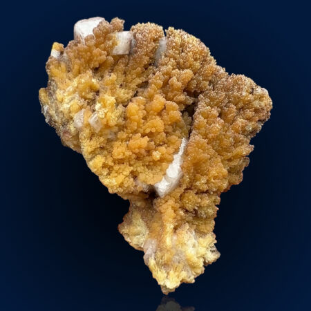 Mimetite, Calcite | Mexico, Santa Eulalia