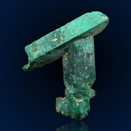 Malachite pseudo. Azurite | Namibia, Tsumeb