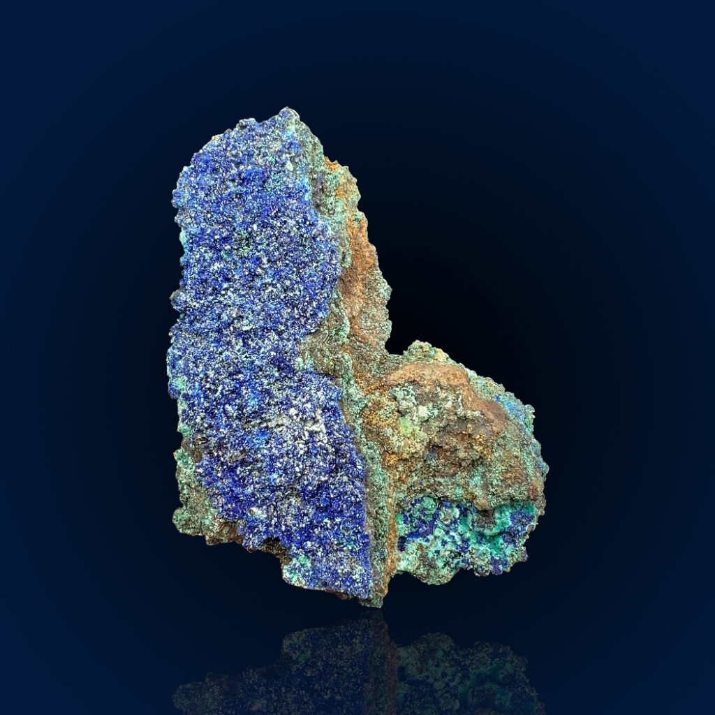 Azurite, Malachite | Greece, Lavrio, Christiana