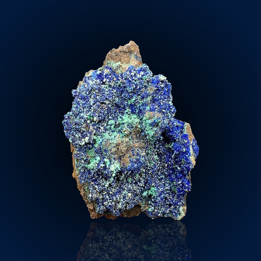 Azurite, Malachite | Greece, Lavrio, Christiana