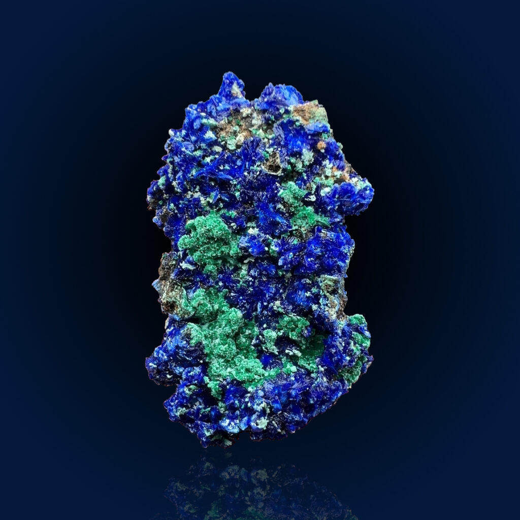 Azurite, Malachite | Greece, Lavrio, Christiana