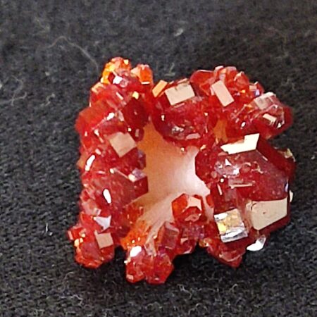 Vanadinite, Baryte | Morocco, Mibladen