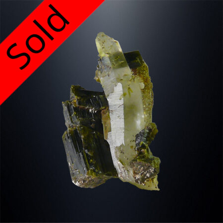 Epidote, Quartz | Kimmeria, Xanthi, Greece