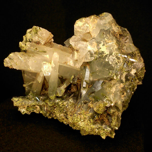 Quartz, Epidote | Kimmeria, Xanthi, Greece - Image 2