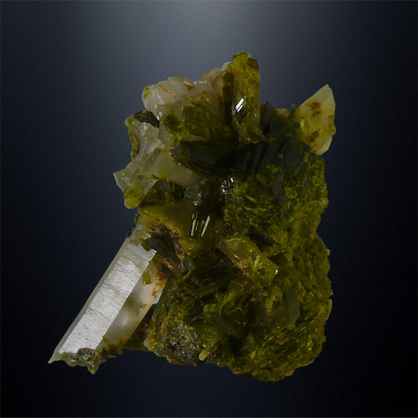 Epidote, Quartz | Kimmeria, Xanthi, Greece